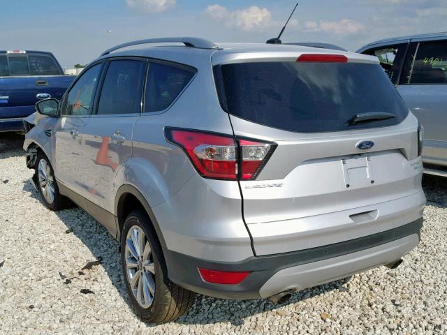 1FMCU0JD3HUD27978 - 2017 FORD ESCAPE TIT SILVER photo 3