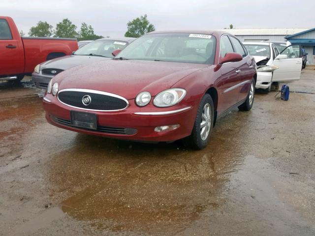 2G4WC582271204152 - 2007 BUICK LACROSSE C MAROON photo 2