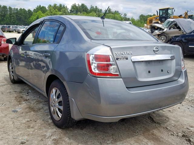 3N1AB6AP7AL663974 - 2010 NISSAN SENTRA 2.0 GREEN photo 3