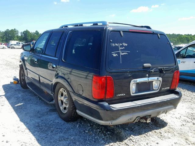5LMEU27R61LJ33056 - 2001 LINCOLN NAVIGATOR BLACK photo 3