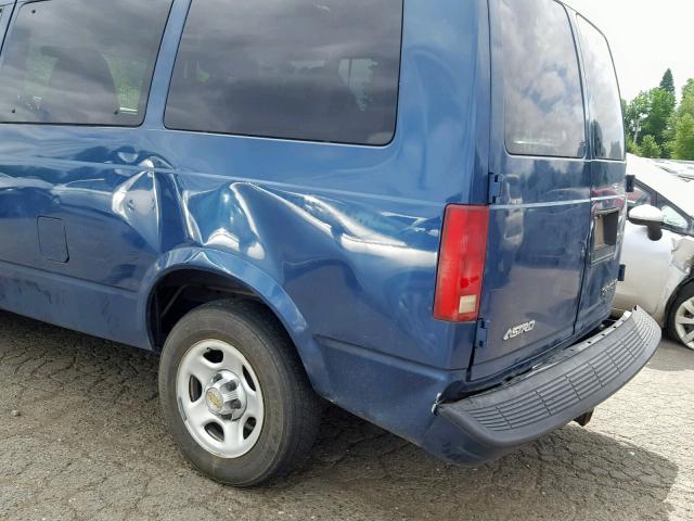 1GNDM19X64B129454 - 2004 CHEVROLET ASTRO BLUE photo 9