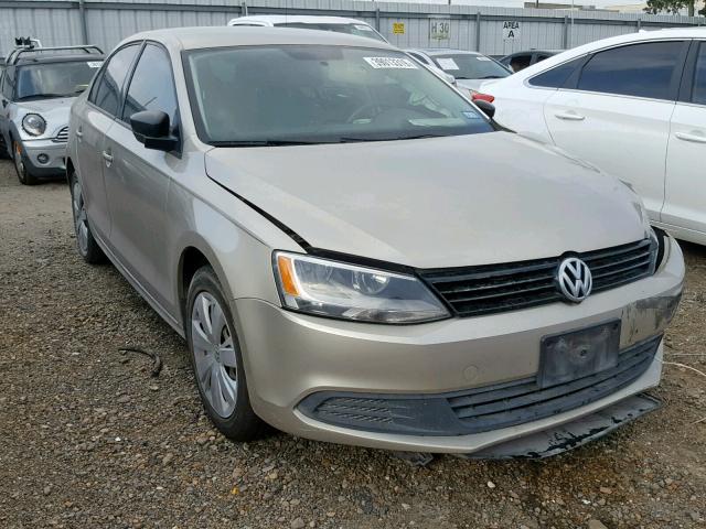 3VWLL7AJ7EM289173 - 2014 VOLKSWAGEN JETTA TDI TAN photo 1