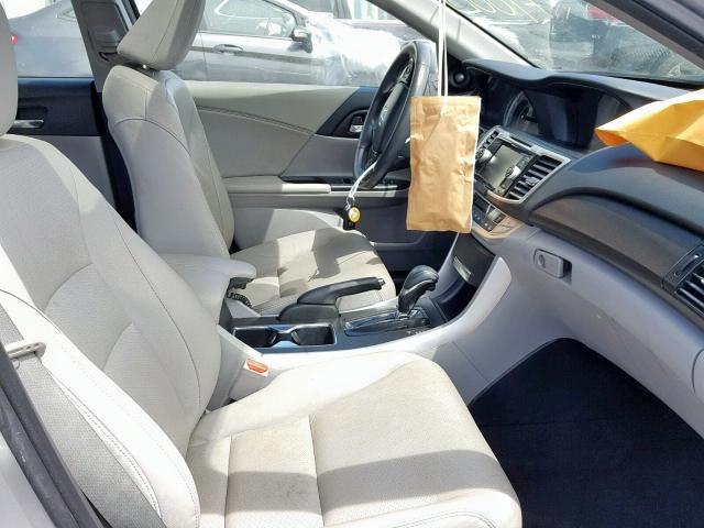 1HGCR2F85EA075324 - 2014 HONDA ACCORD EXL SILVER photo 5