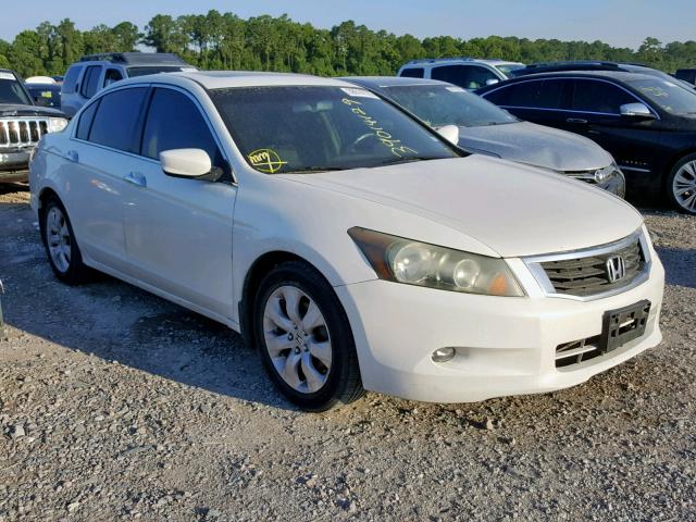 1HGCP36878A033690 - 2008 HONDA ACCORD EXL WHITE photo 1