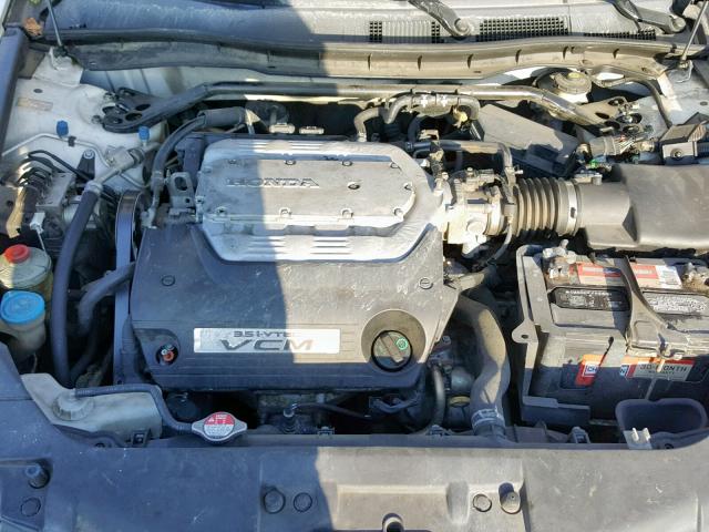 1HGCP36878A033690 - 2008 HONDA ACCORD EXL WHITE photo 7