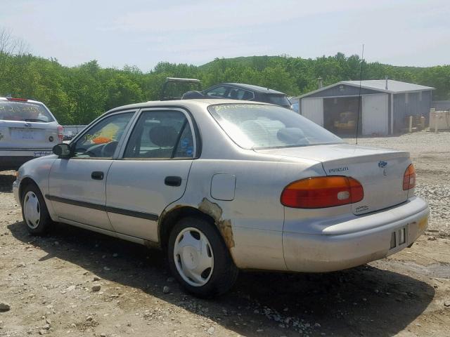 1Y1SK52852Z419054 - 2002 CHEVROLET GEO PRIZM SILVER photo 3