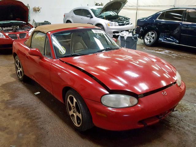 JM1NB3533X0102262 - 1999 MAZDA MX-5 MIATA RED photo 1