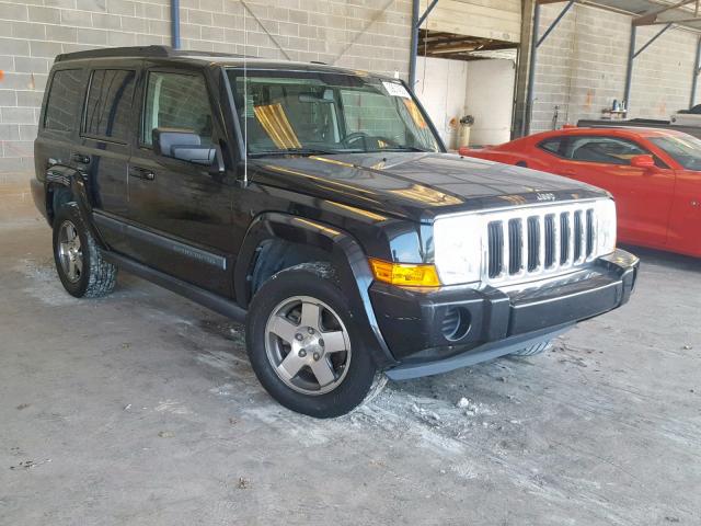 1J8HH48K19C550353 - 2009 JEEP COMMANDER BLACK photo 1