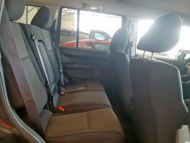 1J8HH48K19C550353 - 2009 JEEP COMMANDER BLACK photo 6