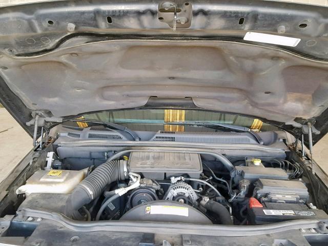 1J8HH48K19C550353 - 2009 JEEP COMMANDER BLACK photo 7