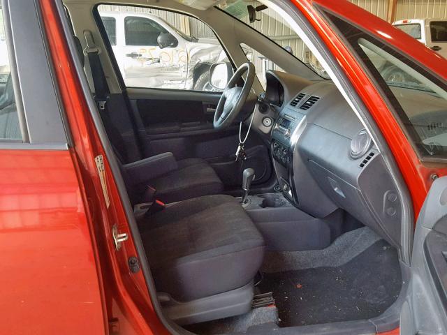 JS2YC5A35C6304223 - 2012 SUZUKI SX4 LE RED photo 5