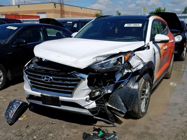 KM8J3CAL8KU946859 - 2019 HYUNDAI TUCSON LIM WHITE photo 2