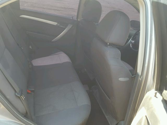 KL1TD5DE9AB132725 - 2010 CHEVROLET AVEO LS GRAY photo 6