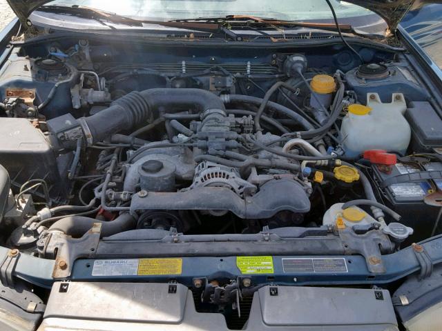 4S3BG4857T6386039 - 1996 SUBARU LEGACY OUT TWO TONE photo 7