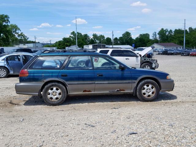 4S3BG4857T6386039 - 1996 SUBARU LEGACY OUT TWO TONE photo 9