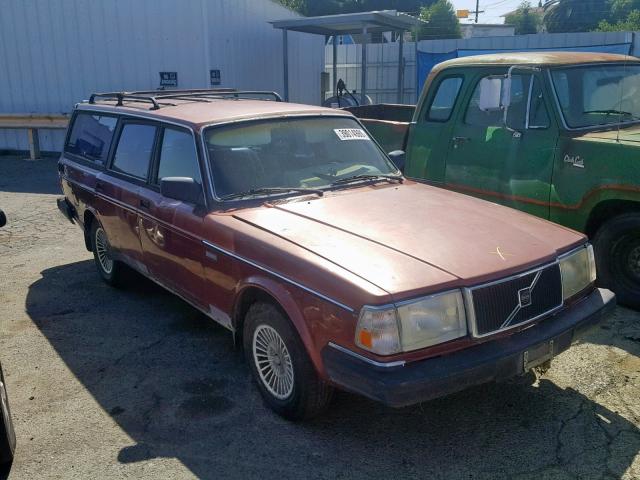 YV1AX8858G1694126 - 1986 VOLVO 245 DL BURGUNDY photo 1