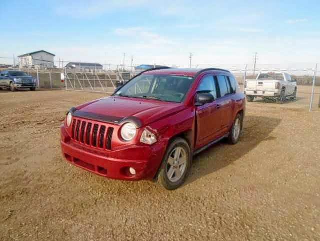 1J8FF47W48D539955 - 2008 JEEP COMPASS SP 红色 照片 2