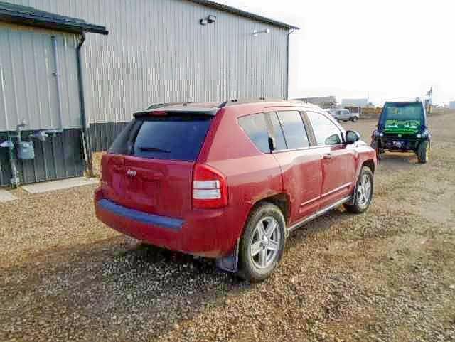 1J8FF47W48D539955 - 2008 JEEP COMPASS SP 红色 照片 3