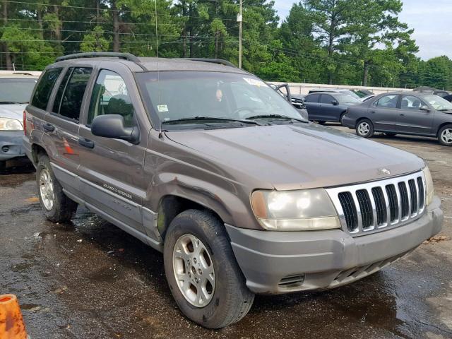 1J4GX48S52C294711 - 2002 JEEP GRAND CHER BEIGE photo 1