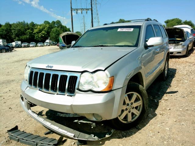 1J4PR5GK3AC150090 - 2010 JEEP GRAND CHER SILVER photo 2