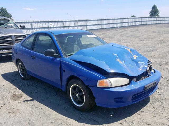 JA3AY11A22U056882 - 2002 MITSUBISHI MIRAGE DE BLUE photo 1