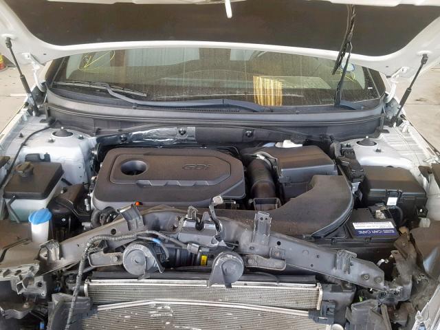 5NPE34AF7FH047772 - 2015 HYUNDAI SONATA SPO SILVER photo 7