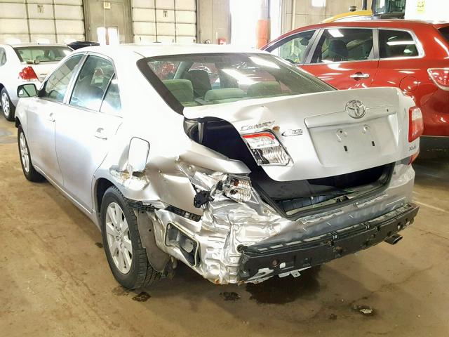 4T4BE46K79R085503 - 2009 TOYOTA CAMRY BASE SILVER photo 3