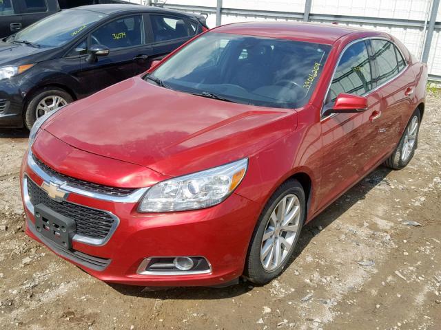 1G11H5SL0EF282381 - 2014 CHEVROLET MALIBU LTZ 红色 照片 2