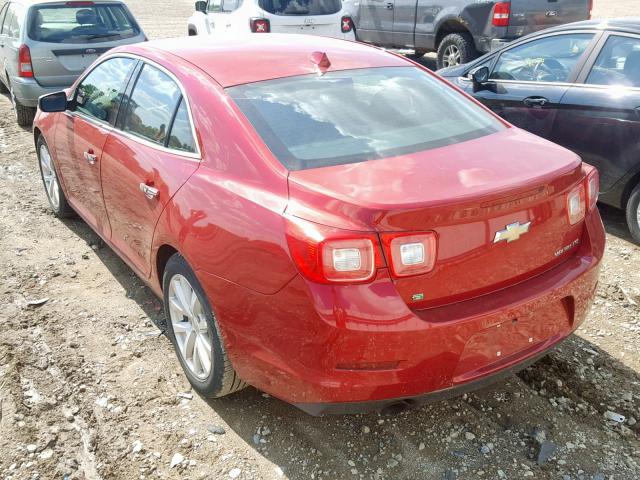 1G11H5SL0EF282381 - 2014 CHEVROLET MALIBU LTZ 红色 照片 3