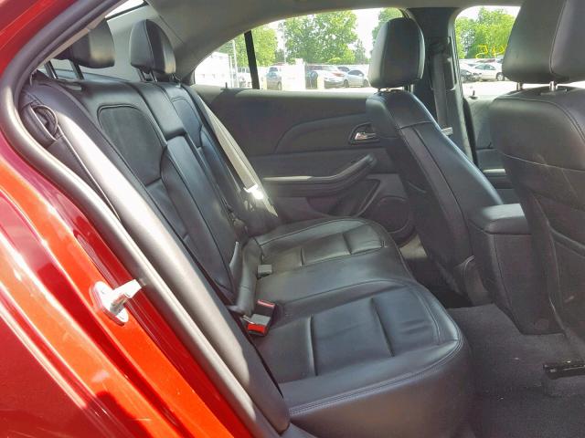 1G11H5SL0EF282381 - 2014 CHEVROLET MALIBU LTZ 红色 照片 6