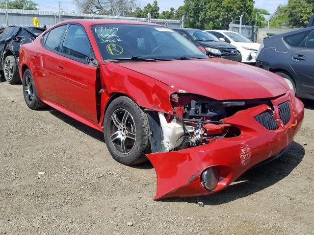 2G2WP552071146799 - 2007 PONTIAC GRAND PRIX RED photo 1