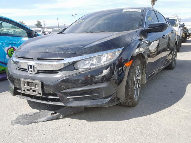 2HGFC2F72GH522329 - 2016 HONDA CIVIC EX BLACK photo 2