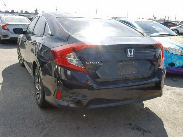 2HGFC2F72GH522329 - 2016 HONDA CIVIC EX BLACK photo 3