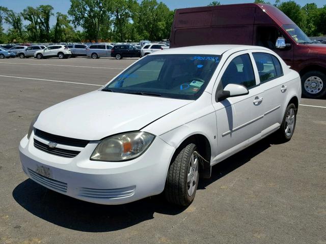 1G1AL58FX87160917 - 2008 CHEVROLET COBALT LT WHITE photo 2