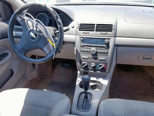 1G1AL58FX87160917 - 2008 CHEVROLET COBALT LT WHITE photo 9