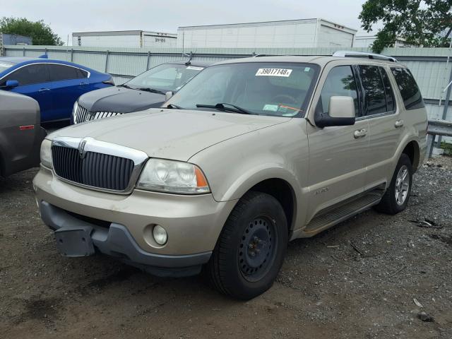 5LMEU88H84ZJ17810 - 2004 LINCOLN AVIATOR 棕色 照片 2