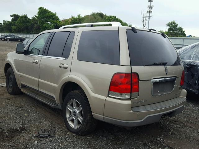 5LMEU88H84ZJ17810 - 2004 LINCOLN AVIATOR 棕色 照片 3