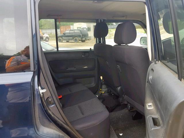 JTLKT324464040895 - 2006 TOYOTA SCION XB შავი ფოტო 6