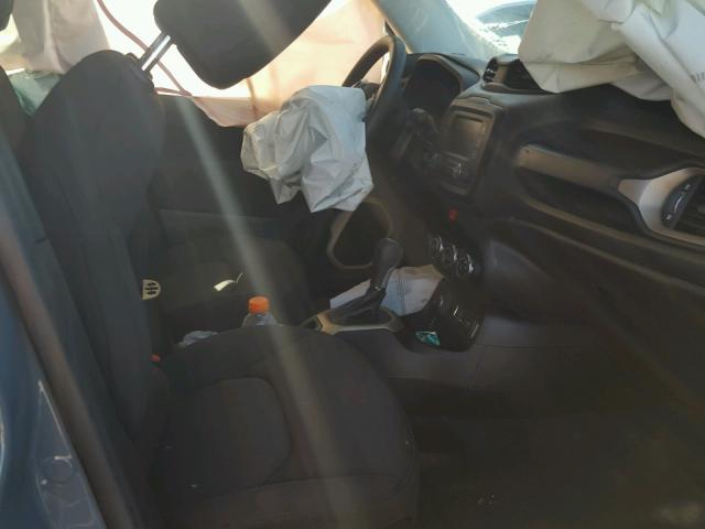 ZACCJBABXHPG41507 - 2017 JEEP RENEGADE S BLUE photo 5