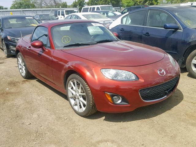 JM1NC2FF9A0207332 - 2010 MAZDA MX-5 MIATA MAROON photo 1