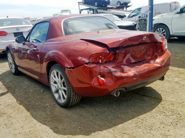 JM1NC2FF9A0207332 - 2010 MAZDA MX-5 MIATA MAROON photo 3