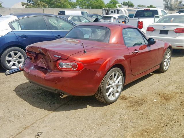 JM1NC2FF9A0207332 - 2010 MAZDA MX-5 MIATA MAROON photo 4