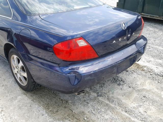 19UYA42451A004050 - 2001 ACURA 3.2CL BLUE photo 9