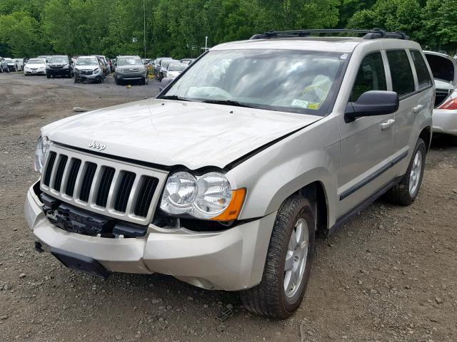 1J8GR48K49C530963 - 2009 JEEP GRAND CHER BEIGE photo 2