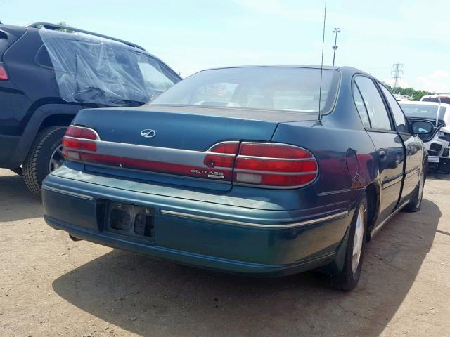 1G3NB52MXX6340180 - 1999 OLDSMOBILE CUTLASS GL მწვანე ფოტო 4