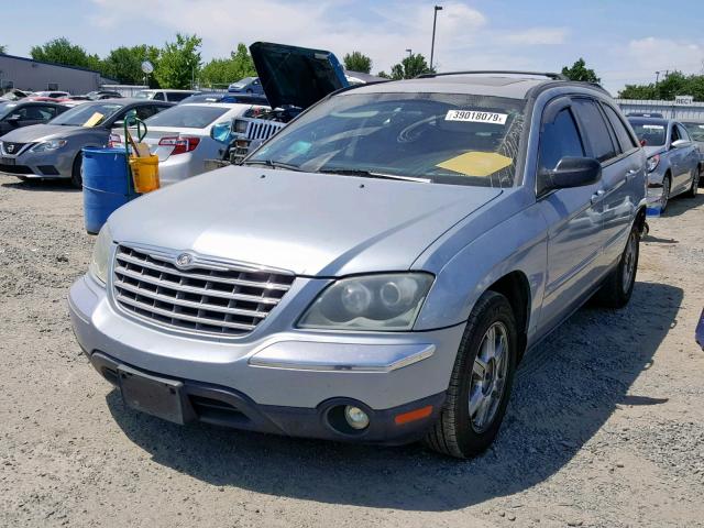 2C8GM68464R631407 - 2004 CHRYSLER PACIFICA BLUE photo 2