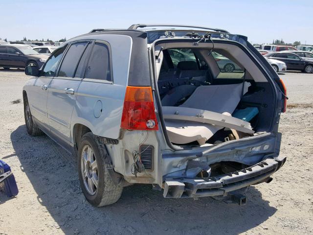 2C8GM68464R631407 - 2004 CHRYSLER PACIFICA BLUE photo 3