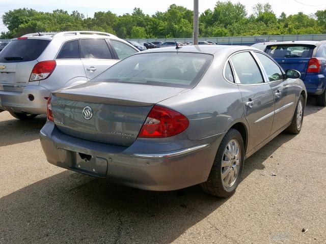 2G4WD582881258800 - 2008 BUICK LACROSSE C GRAY photo 4