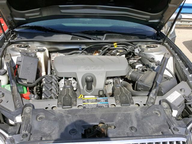 2G4WD582881258800 - 2008 BUICK LACROSSE C GRAY photo 7