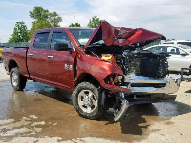 3C6UR5DL3JG215577 - 2018 RAM 2500 SLT BURGUNDY photo 1